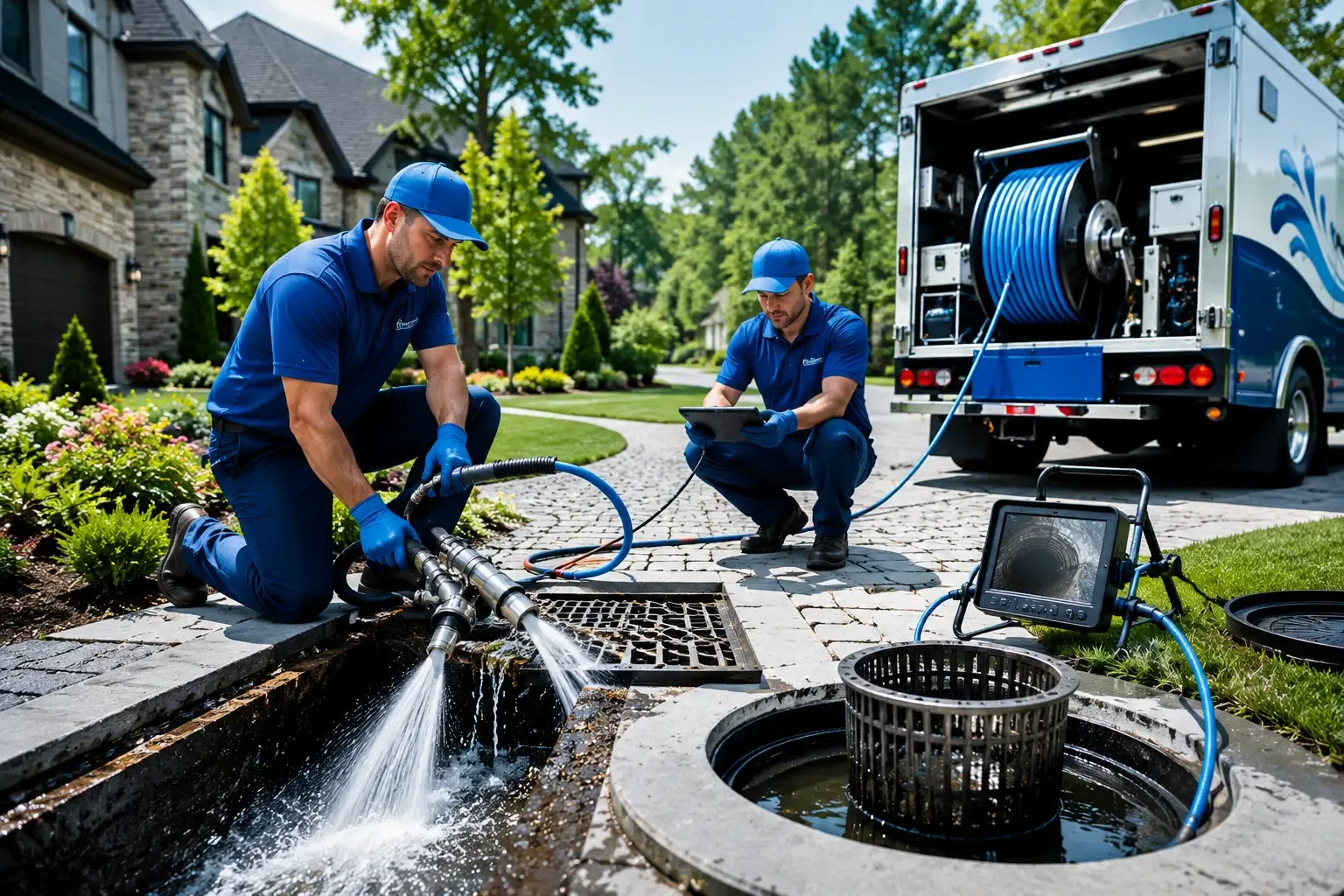 Local outdoor drain cleaning professionals in Sunset, SC